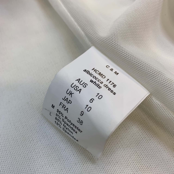 CAMILLA AND MARC C&M Albicocca White Cut Out Skater Dress - Picture 12 of 16